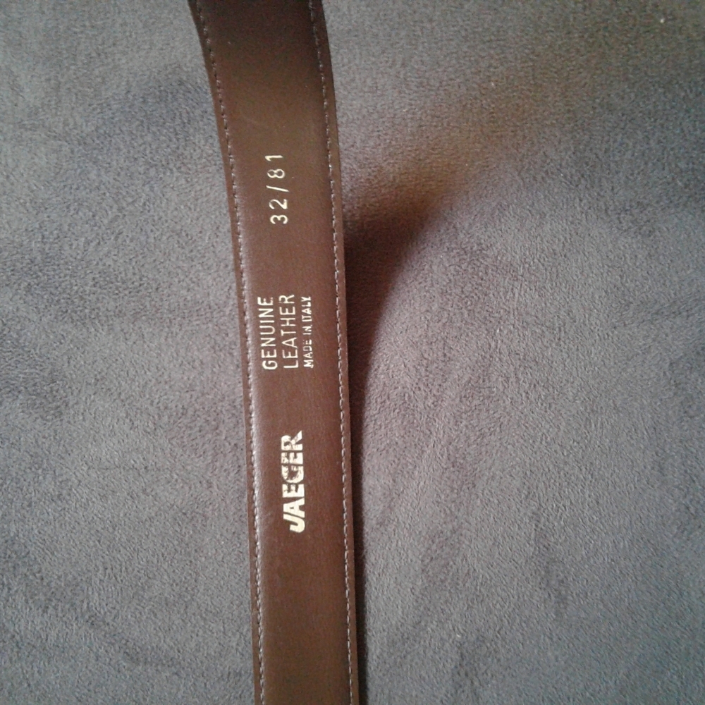 Jaeger Italian Leather Belt - Picture 3 of 7